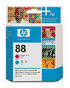 HP 88 Magenta and Cyan Original Printhead
