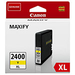 Genuine Canon PGI-2400XLY Yellow Ink Cartridge (1,500 Pages)