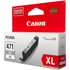 Genuine Canon CLI-471XLGY Grey Ink Cartridge 