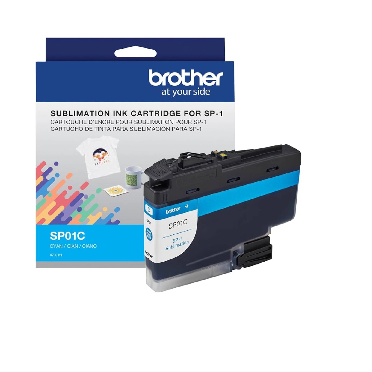 Genuine Brother Standard Cyan Ink for SP-1 ( 5,000 Pages)