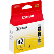 Genuine Canon CLI-42Y Yellow Ink Cartridge (13ml)